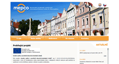 Desktop Screenshot of mepco.cz